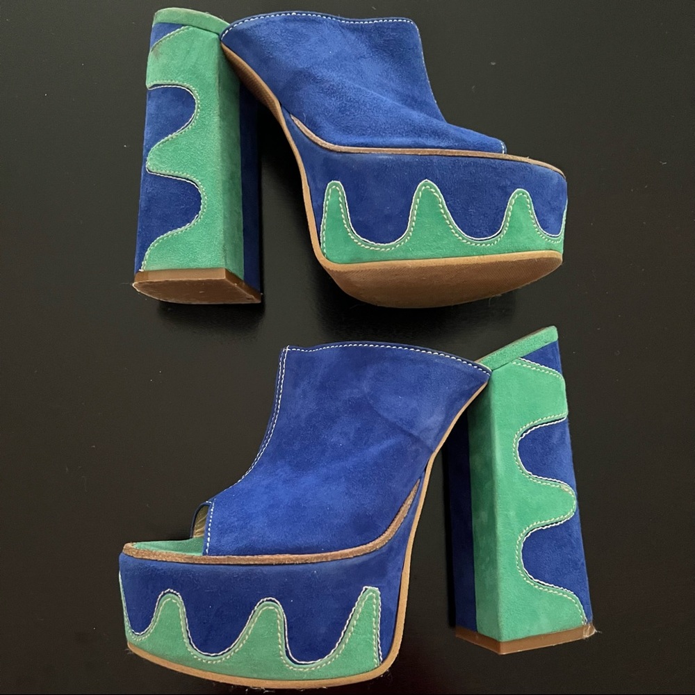 Mimosa platform mules 37.5 - Picture 4 of 9